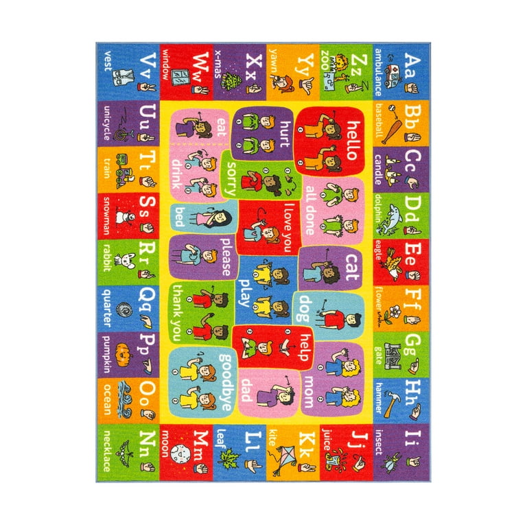 KC Cubs Playtime Collection ABC Alphabet ASL Sign Language