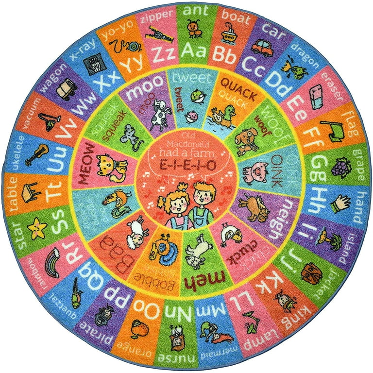 KC Cubs Playtime Collection ABC Alphabet with Old MacDonald's