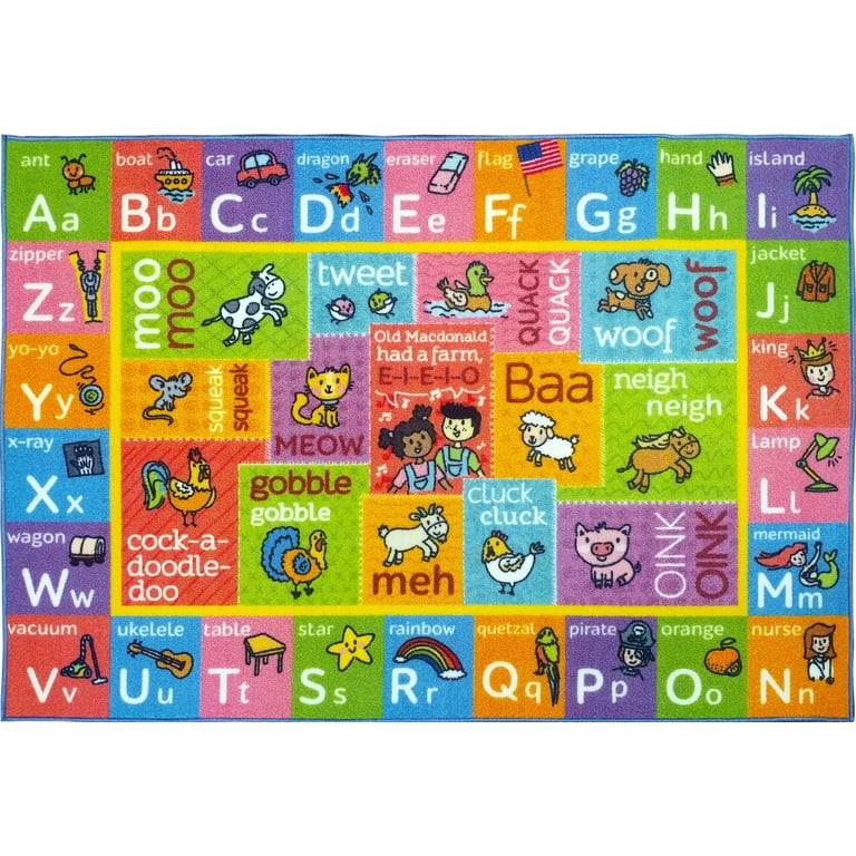 KC Cubs Playtime Collection ABC Alphabet with Old McDonald's