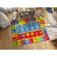thumbnail image 1 of KC Cubs Playtime Collection ABC Numbers Shapes Educational Rug 3'3"x4'7", 1 of 13