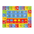 thumbnail image 1 of KC Cubs Playtime Collection ABC Numbers Shapes Educational Rug 8'2" x 9'10", 1 of 8