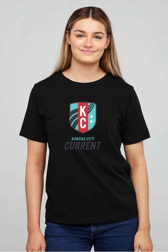 KC Current Kansas City Women's Soccer Team NWSL T-shirt up to size 5XL.