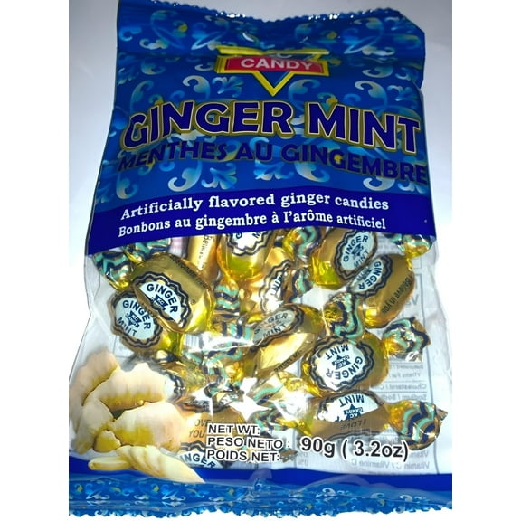 KC Ginger Mints 3.2 Ounce (Pack of 1)