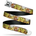 thumbnail image 1 of KC Green Belt, Seatbelt Buckle Belt, This Is Fine Question Hound Cafe Fire Comic Strip Blocks, Youth 22 to 32 Inches, 1 of 9