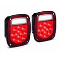 thumbnail image 1 of KC HILITE 1001 LED Rectangular Red Jeep And Trailer Tail Light Kit, 1 of 1
