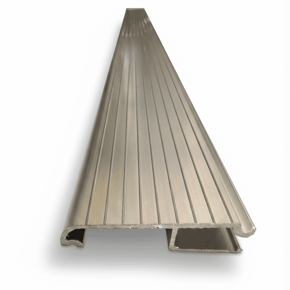 KC Hardware 36" L 2" W Aluminum Silver Door Threshold Extender