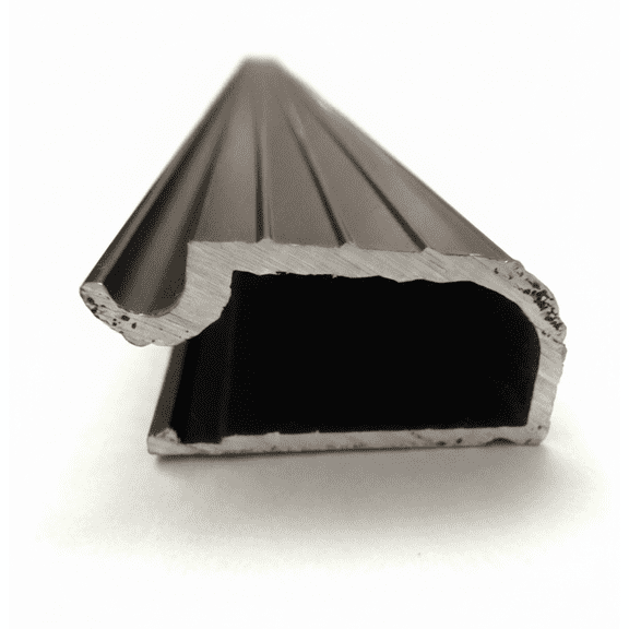 KC Hardware 48" L 0.75" W Aluminum Black Door Threshold Extender