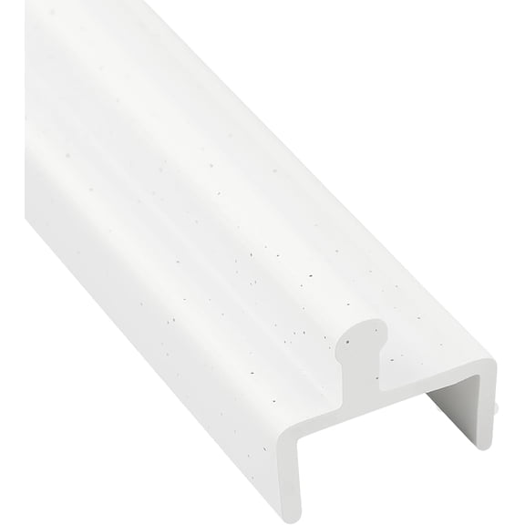 KC Hardware Aluminium Sliding Screen Door Bottom Track, Patio Door Track Replacement, Sliding Door Track Repair- 72 Inches (White)
