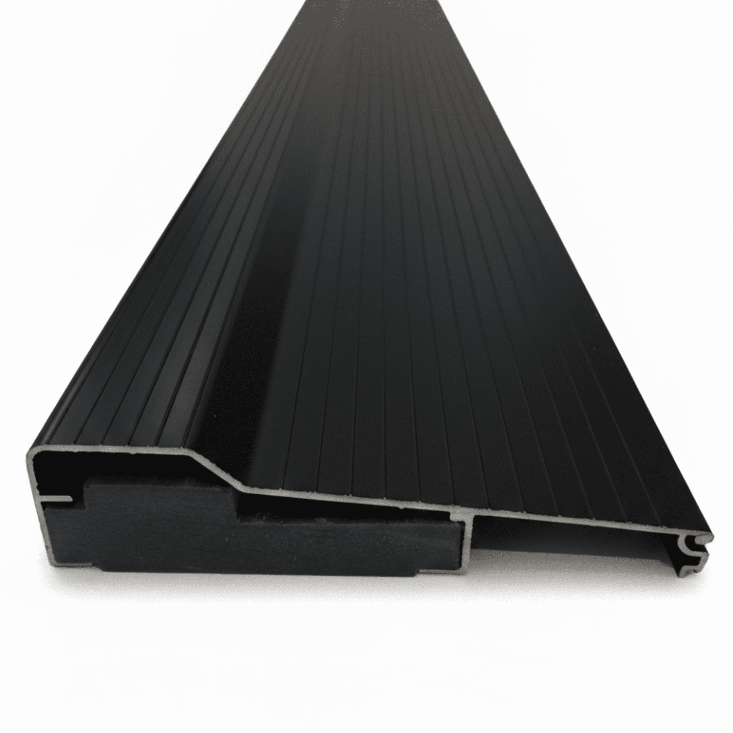 KC Hardware Black Aluminum Threshold, Threshold Extension, Heavy-Duty ...