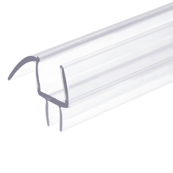 KC Hardware Clear Vinyl 36" 3/8 in. Thick Clear Frameless Shower Door