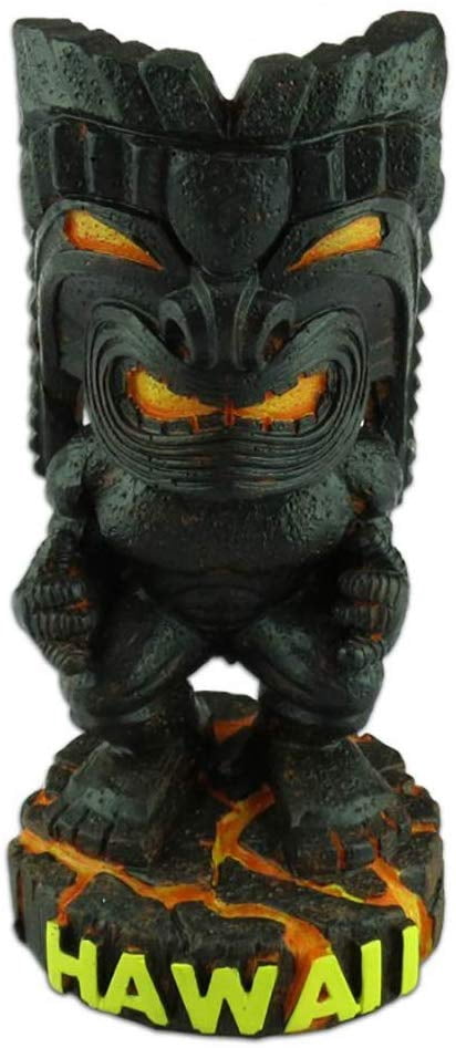 KC Hawaii 4.75 inch Lava Tiki Figurine Shaka
