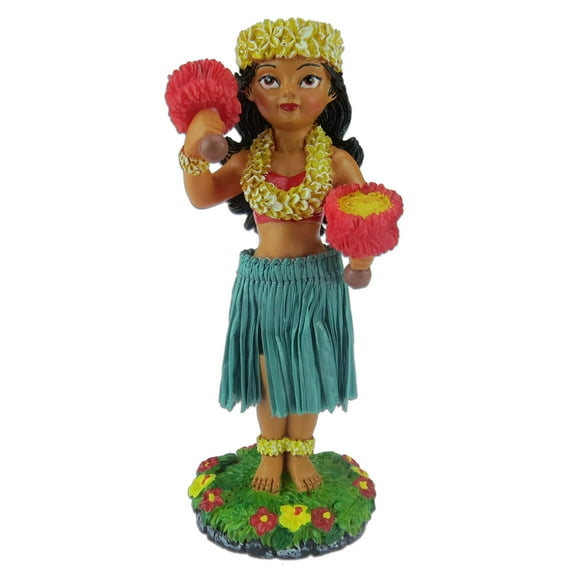 KC Hawaii Miniature Halani Hula Girl Dashboard Doll