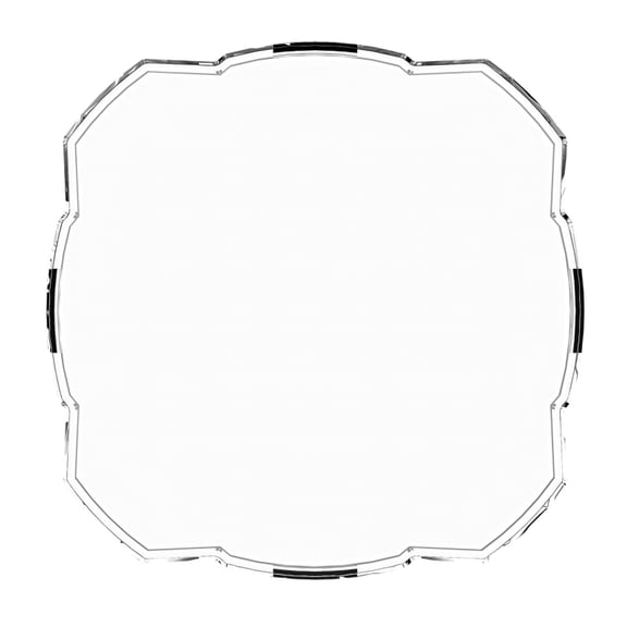 KC HiLiTES 5326 FLEX ERA 4 Light Shield Hard Cover - Clear