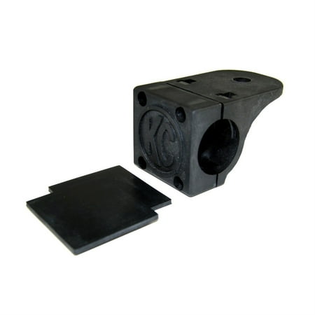 KC HiLiTES 7301 Tube Clamp Light Mount Bracket for 1.25"-1.5" Diameter Round Light Bars and Roof Racks - Single