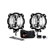 KC HiLiTES 6in. Pro6 Gravity LED Light 20w Single Mount SAE/ECE Driving Beam Pair Pack System