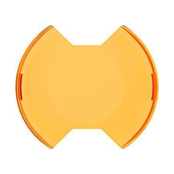KC HiLiTES 6in. Light Shield for SlimLite LED - Amber