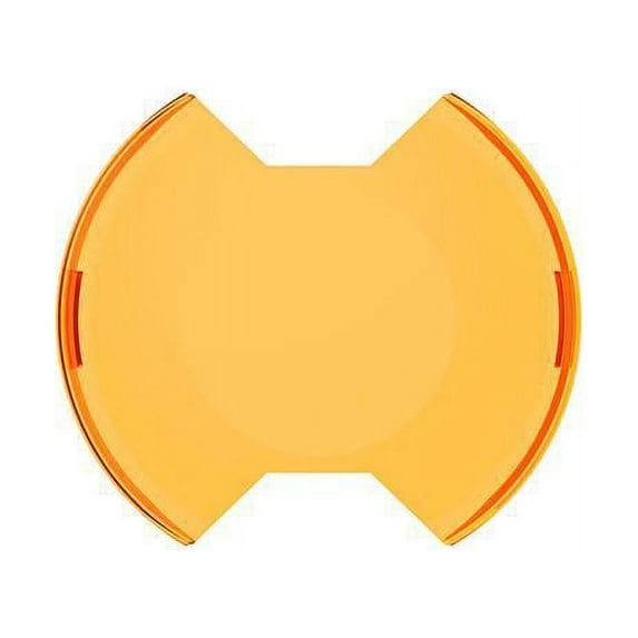 KC HiLiTES 6in. Light Shield for SlimLite LED - Amber