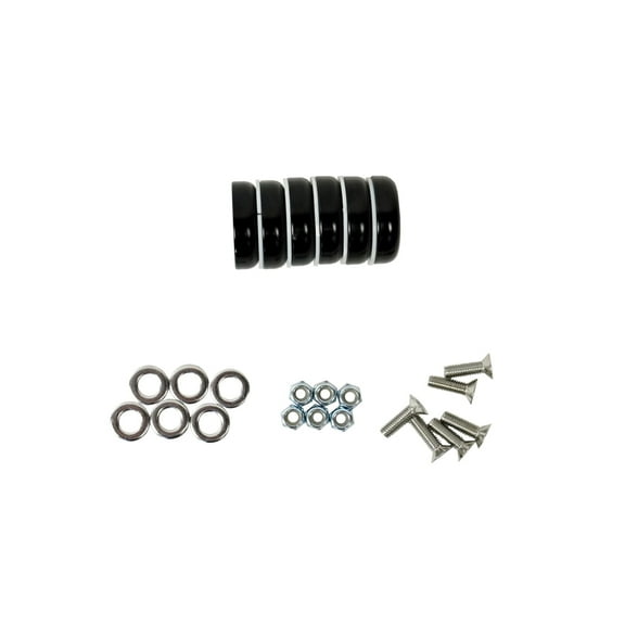 Magnet Mount Kit for Cyclone LED V2 Lights - 6 Pack