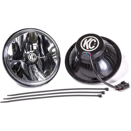 KC HiLites 42351 7 in. LED Headlight Fits 07-18 Wrangler (JK) Fits select: 2015-2018 JEEP WRANGLER UNLIMITED, 2012-2013 JEEP WRANGLER