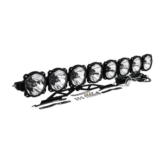 KC HiLites 91331 Pro6 Gravity LED Overhead Light System Fits 05-23 Tacoma Fits select: 2005-2018 TOYOTA TACOMA