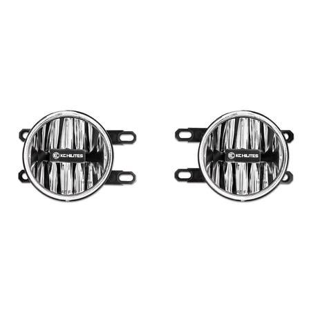 KC Hilites 2012-2019 Fits Fits Toyota Tacoma 2014-2019 Tundra 06-12 Rav4 2010-2019 4Runner Base SR5 Only 13-14 Scion TC 2013-2015 Lexus IS ES GS RX LX Gravity LED G4 Fog Light Pair Pack System 500