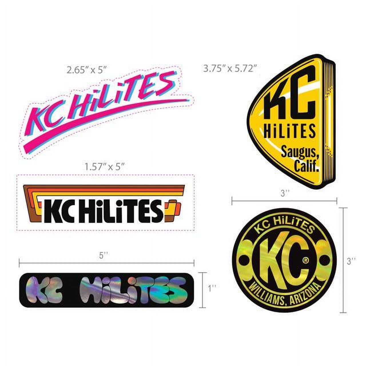 KC Hilites Throwback Kc Logos Sticker Pack Bumper Decal 9948 - Walmart.com