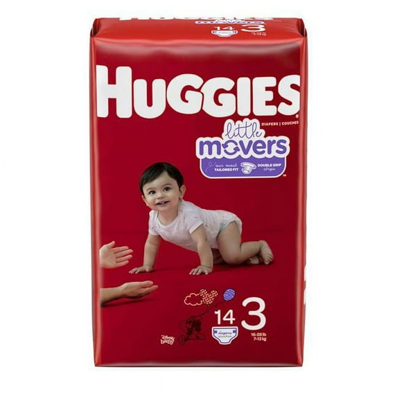 KC Huggies® Snug & Dry Diaper , Case of 126