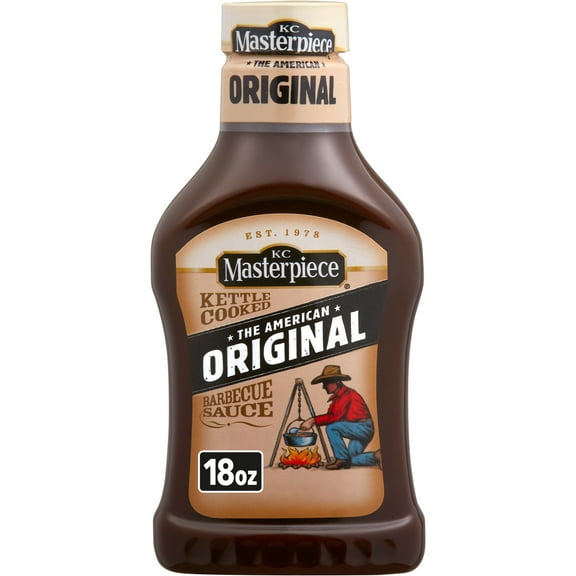 KC Masterpiece Original Barbecue Sauce, 18 fl oz Bottle