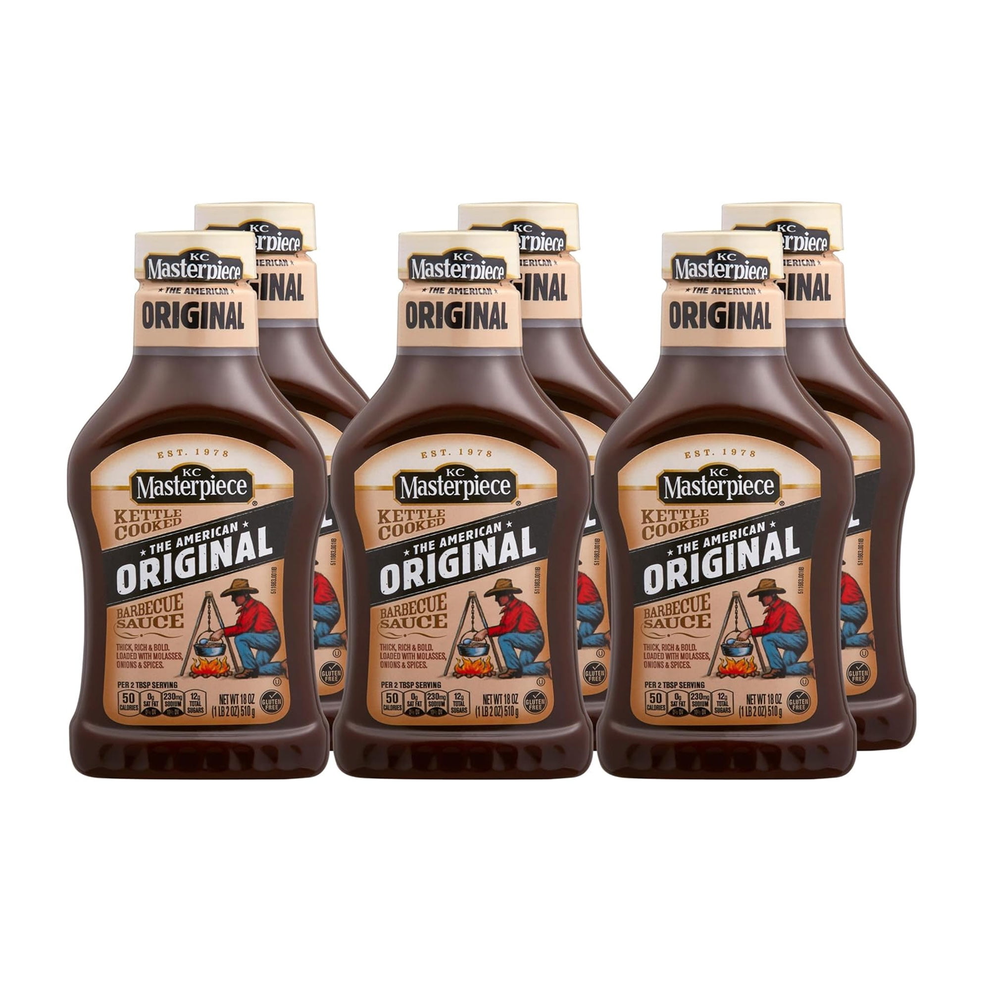 KC Masterpiece Original Barbeque Sauce, 09312 (21204480)