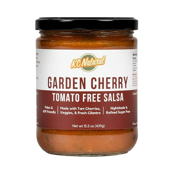 KC Natural Tomato Free Garden Cherry Salsa 15.5 Ounces