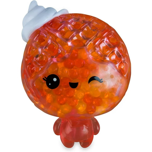 KC Republic Bubbleezz Jumbo 116095 Bubbleez Wanda Wafflehead Figure, Polka-Dotted, Multi Color, One Size