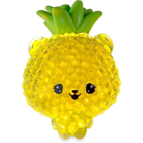 KC Republic Bubbleezz Jumbo 55158 Bubbleez Percy Pinapaws Figure, Polka-Dotted, Yellow, One Size
