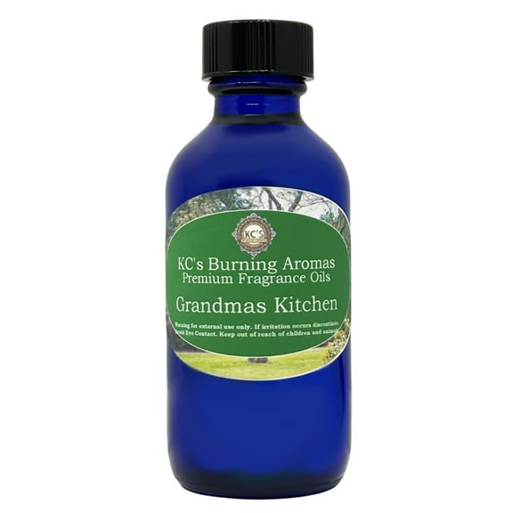 KC's Home Fragrances & Crystals Premium Fragrance Oil, Grandmas Kitchen, 2 fl oz