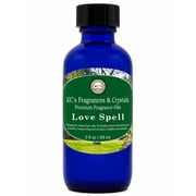 Love Spell Premium Fragrance Oil by KCs Fragrances & Crystals for Diffusers, Candle Making, Soap Making, Wax Melts & Home Fragrance, 2 fl oz