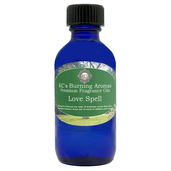 KC's Home Fragrances & Crystals Premium Fragrance Oil, Love Spell, 2 fl oz