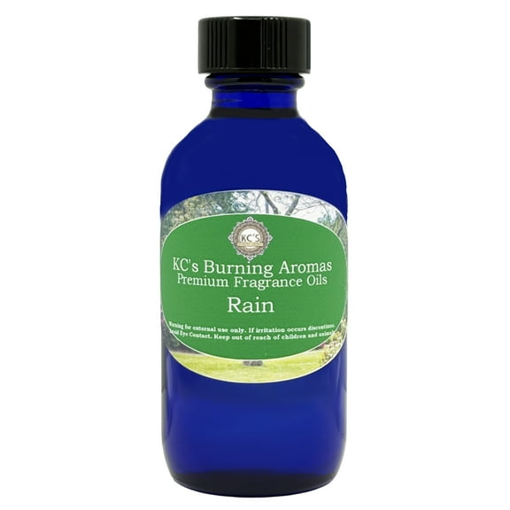 KC's Home Fragrances & Crystals Premium Fragrance Oil, Rain, 2 fl oz