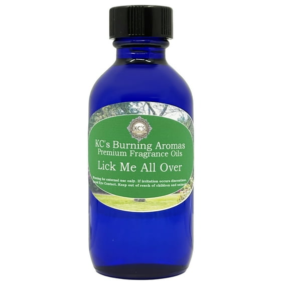KC's Home Fragrances & Crystals Premium Fragrance Oils, Lick Me All Over, 2 fl oz