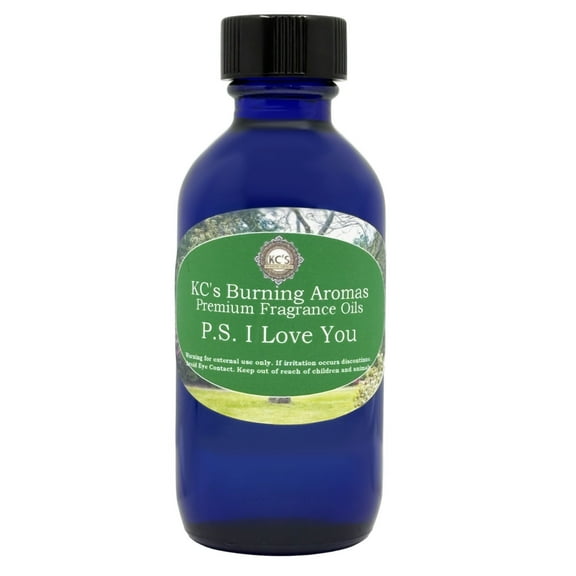 KC's Home Fragrances & Crystals Premium Fragrance Oils, P.S. I Love You, 2 fl oz