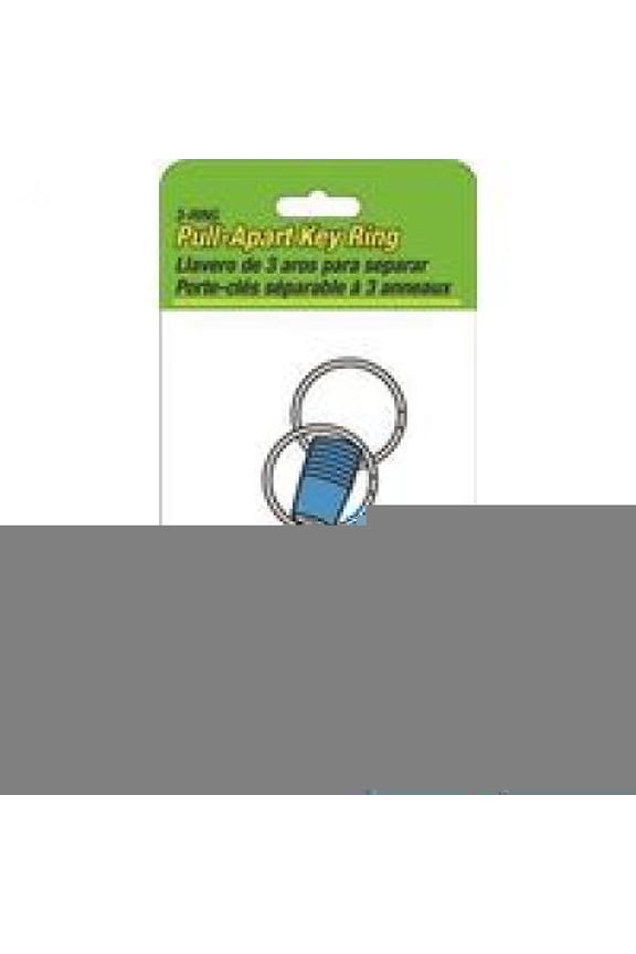 KC114 3-Way Pull Apart Key Ring, Metal