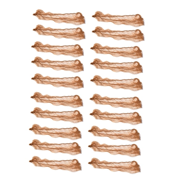 KCAHPAN 10/20pcs Professional Elastic Hair Net Fashion Meshes Hairnets Weaving Net