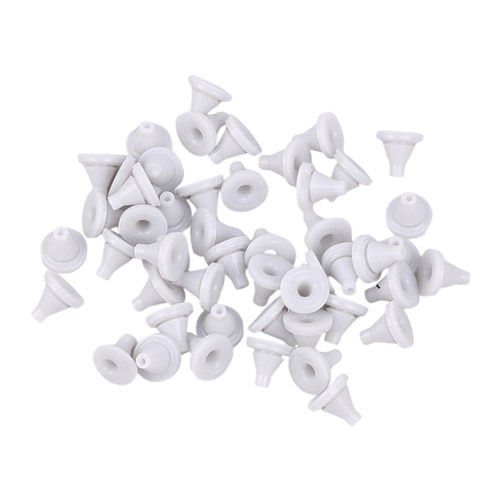 KCAHPAN 100Pcs Shower Head Replacement Nozzles Silicone Shower Nozzle Replacement Shower Head Sprays Hole Round Tip Enduring