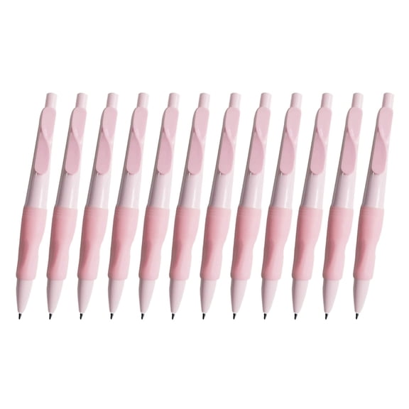 KCAHPAN 12Pcs 2.0MM Ergonomic Mechanical Pencil Automatic Drawing Pencil For Writing