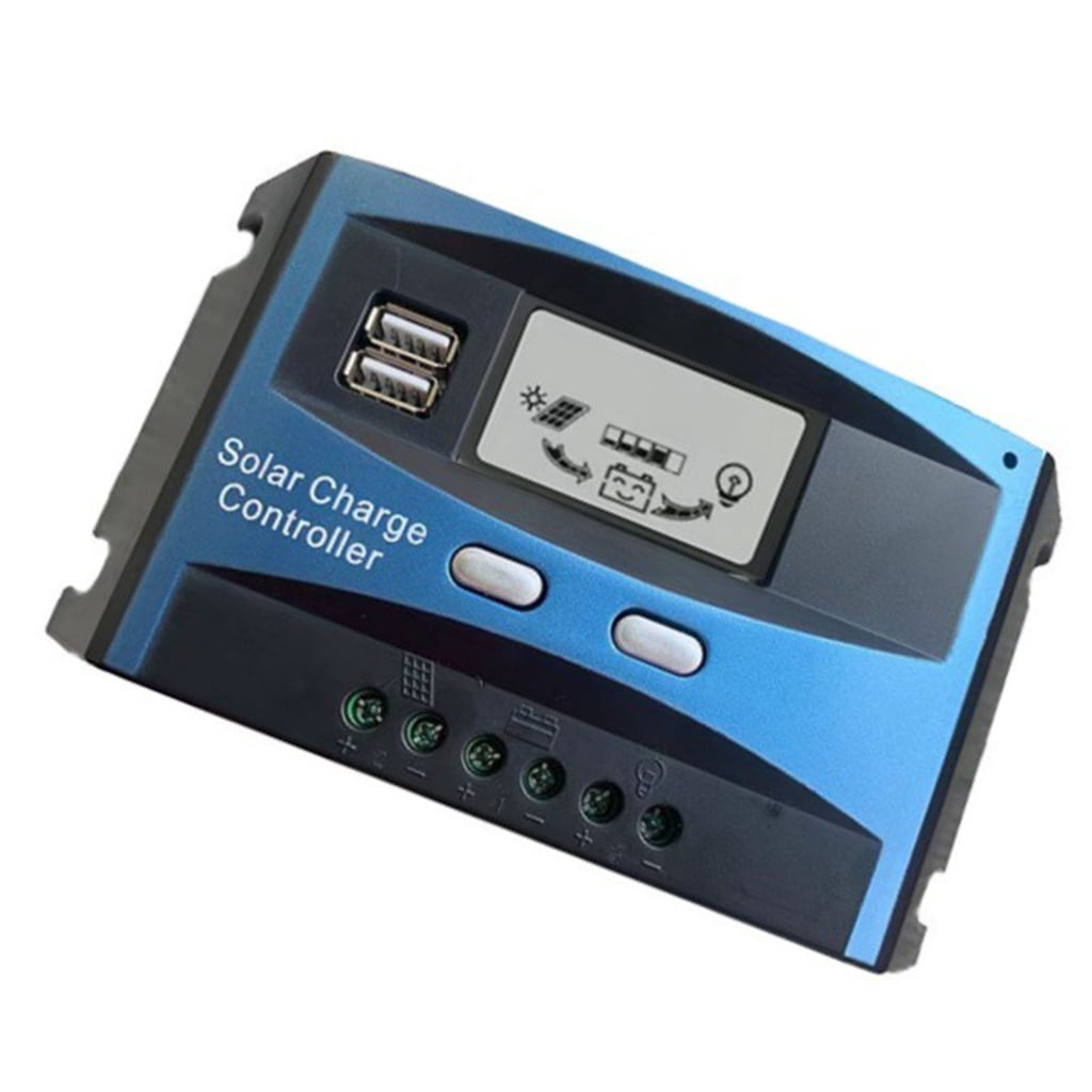 KCAHPAN 12V 24V Solar Controller 30/40/50/60A Solar Panel Regulator Easy to Use