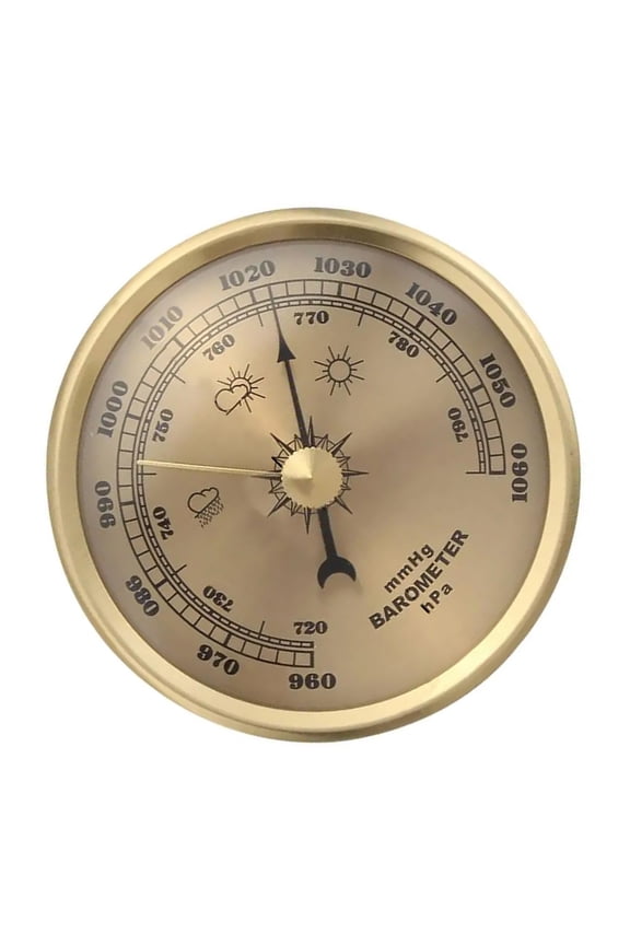 70mm Analog Barometer with Classical Design for Weather Monitoring And Outdoor