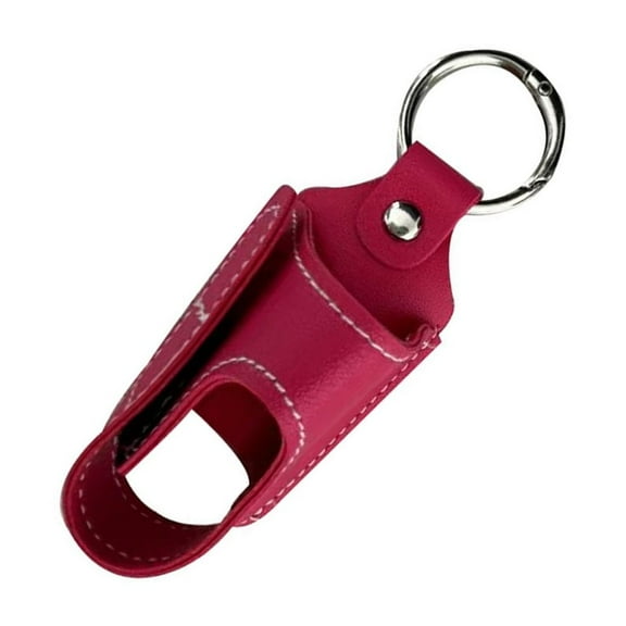 KCAHPAN Compact PU Inhaler Holder Keychain Sprayer Sleeve Accessory for Travel School Hiking and Everyday Convenience