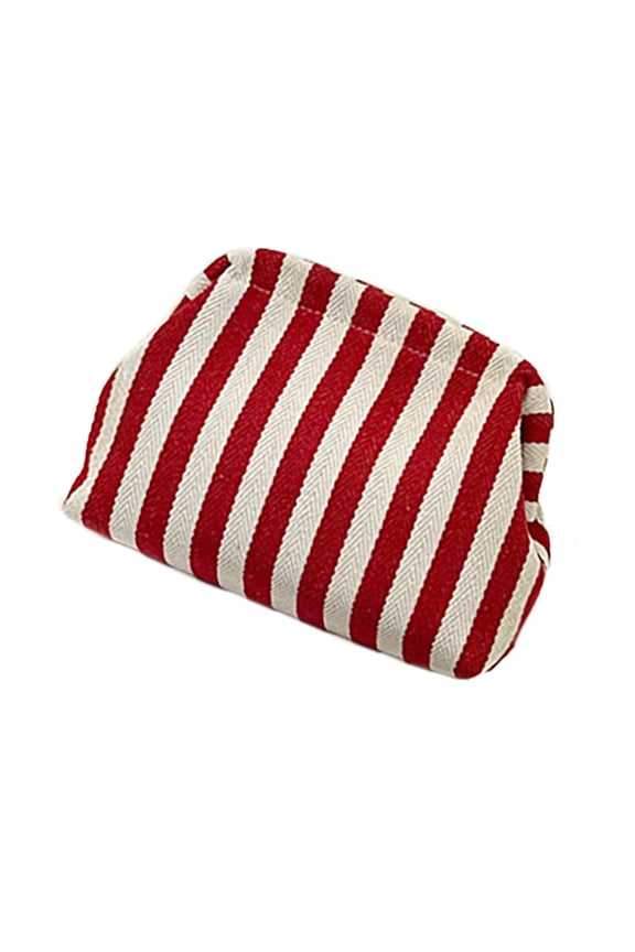 Compact and Elegant Knit Clutch Handbag Cosmetic Bag for Everyday Essential