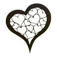 thumbnail image 1 of KCAHPAN Decorative Rusted Heart Statue Stake for Porch and Garden Parterre Use, 1 of 11