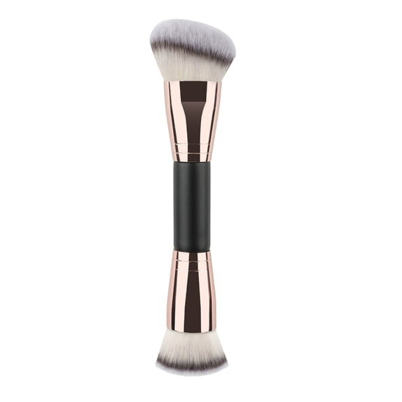 KCAHPAN Duals Ended Makeup Brush for Contouring,Blending,Bronzing,Liquid,Cream,Powder Angled Makeup Brush and Concealer Brush