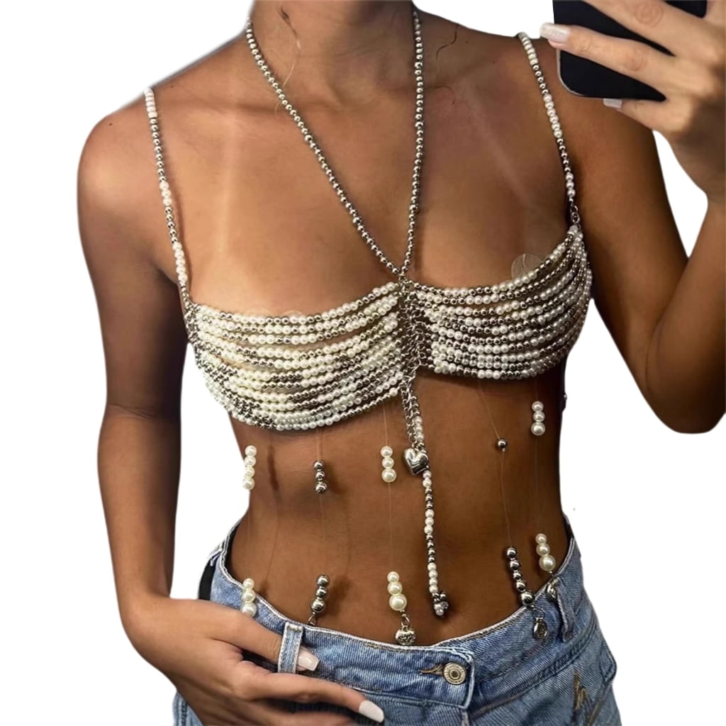 mi様　Pearl Chain Harness mi様 Pearl Chain Harness Pearl Body Harness