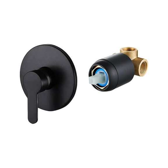 KCAHPAN Elegant Shower Valves with Trim set Contemporary Concealed Shower Valves Simple Installation Upgrades for Bathroom Renovations